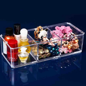 Transparent Acrylic Makeup Cotton Pads Holder